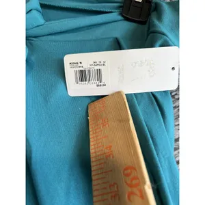 Freshwater Size XXL Bow Front Pull on Swim Suit Cover Up Pants Teal thumbnail 5