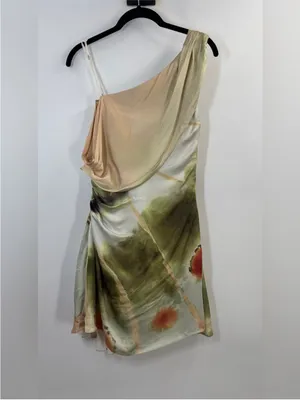 AMUR Elowen Mini Dress in Butterfly Wing thumbnail 6