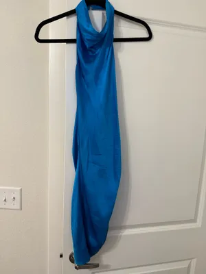 Amanda Uprichard Blue Dress Mini thumbnail 3