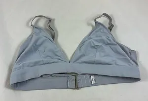 S/M light blue padded triangle sports bra thumbnail 1