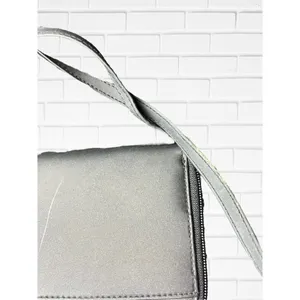 5/$25 Kathy Ireland Purse‎ Crossbody Grey Blue Flower Floral thumbnail 3