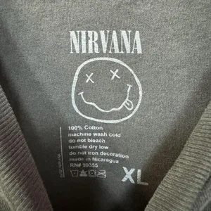 Nirvana Smells Like Teen Spirit Oversized Grunge Band Tee XL thumbnail 4