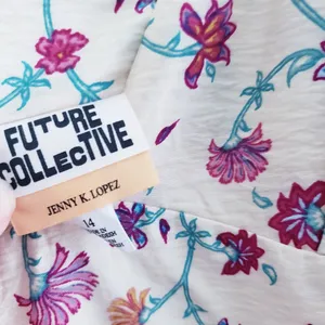 Revolve Future Collective Floral Empire Strappy Maxi Dress thumbnail 11