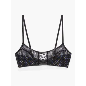 ✨Savage X Fenty DISCO LACE UP SZ MEDIUM BRALETTE✨ thumbnail 4