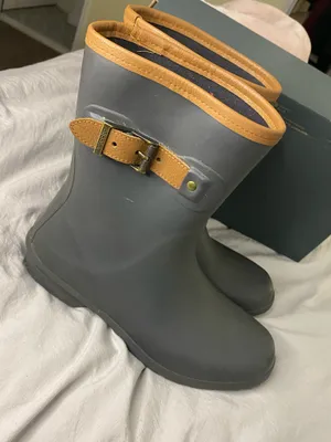 CHOOKA WOMEN'S CITY SOLID MID HEIGHT RAIN BOOTS Size 8 thumbnail 1
