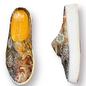 Free People Tapestry Wynwood Slide On Mule Sneaker Shoe Size 6 Slip On Clogs thumbnail 1