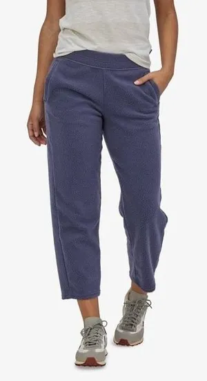 Patagonia Women's Shearling Crops New Navy Pants NWT Size‎ XL thumbnail 1