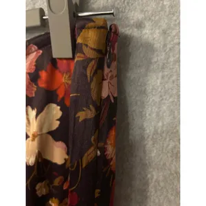 By Anthropologie Floral Flare Pants Womens‎ 8 NWT High Rise Wide Leg Satin Multi thumbnail 8