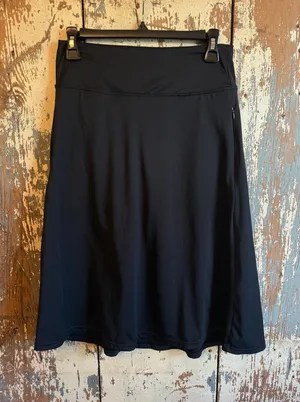 Women's black athletic skirt with hidden shorts, skort, size small thumbnail 1