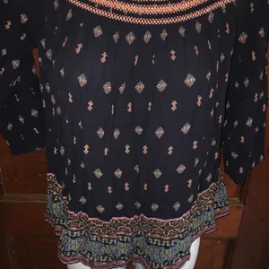 Xhilaration Open Shoulders & Long Sleeve Blouse thumbnail 3