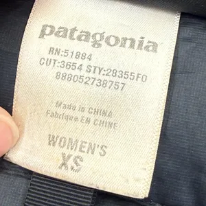 Patagonia Fiona Parka Womens XS Black Quilted Goose Down Puffer Coat 28355 F0 thumbnail 3