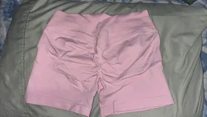 Voyjoy Amazon scrunch shorts Pink thumbnail 2