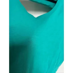PINK By Victoria’s Secret Teal Open Back T-Shirt Woman’s Size Small FLAWED-MARKS thumbnail 3