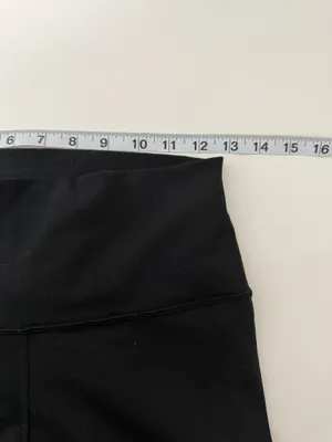 Victoria’s Secret Black Cropped Leggings High Rise 25” Skinny Athletic thumbnail 8