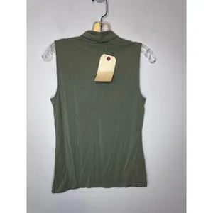 Brand New Ann Taylor Sample Women's Size Small Seamoss Green V Neck Tank Top thumbnail 5