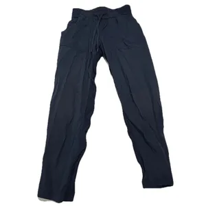 Lululemon Beyond The Studio Crop Pants Women's Size 4 Navy Blue Athletic thumbnail 2