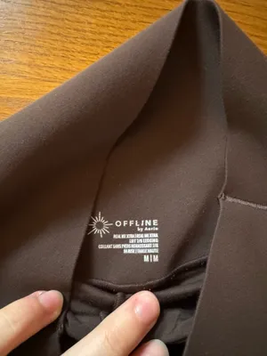 Dark Brown Aerie Leggings Medium  thumbnail 2