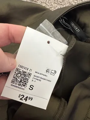 Forever 21 Olive Green Flared Shorts with Pockets / BB7 thumbnail 4