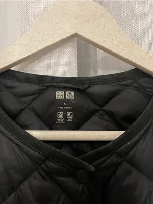 UNIQLO Ultra Light Down Compact Coat Black Size S Quilted Long Jacket Packable thumbnail 11