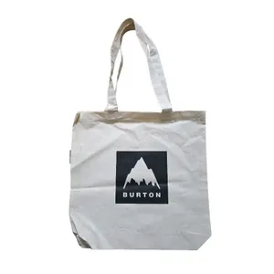 Burton Cotton Reusable Bag Snowboarding Shopper Travel Tote Graphic 14"x14" thumbnail 5