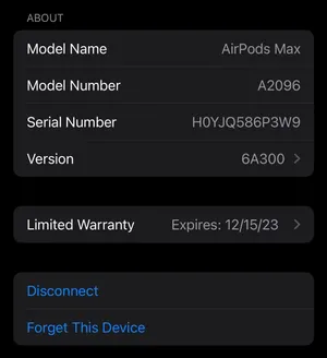 Apple Airpod Maxes thumbnail 4