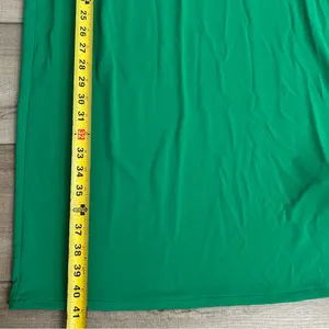 Zara Green Twist Front Halter Sleeveless Midi Seersucker Slip Dress NWT Large thumbnail 7
