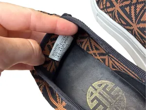 🖤✨ Antonio‎ Melani Carson Jacquard Platform Sneakers Women’s 6.5 Geometric ✨🖤 thumbnail 7