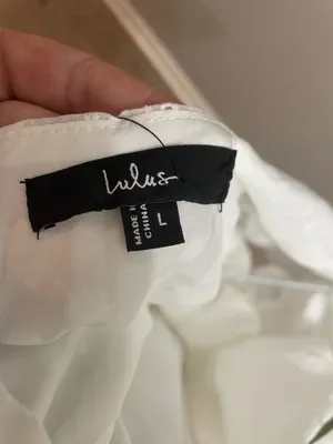 White Lulus Mini Dress thumbnail 3