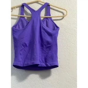 Attarco Top Workout Tank Top Racer Back Built in Bra Large thumbnail 3