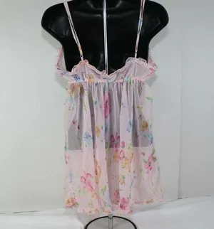 ladies vintage victoria's secret night gown size L thumbnail 5