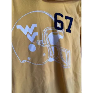 VS Pink X 5th & Ocean WV Collegiate Yellow Pullover Hoodie thumbnail 7