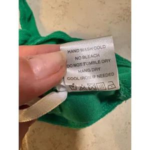 Superdown Green Terry Cloth Front Knot Bikini NWT Top Size Large thumbnail 5