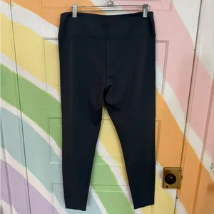 Lulu-B Charcoal Grey Athletic Casual Leggings Sz Medium 💚🍄 thumbnail 3