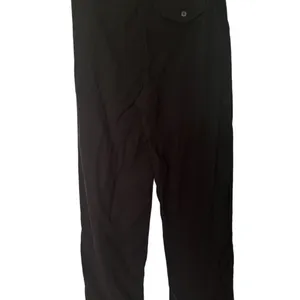 A new day Black Wide Legged Trousers thumbnail 3