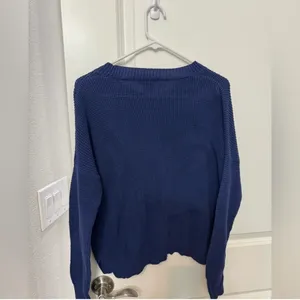 Sweet Romeo Women's Navy Blue Sweater thumbnail 2