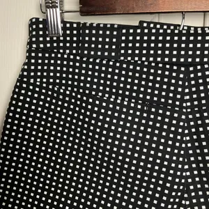 Kate Spade‎ Saturday Gingham Trouser Shorts Size 0 Black White Check thumbnail 6