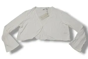 New Joie Sweater Size 10 Women's Joie Cropped Shrug Cardigan Sweater Bolero Top thumbnail 1