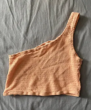 PacSun One Shoulder Crop Top thumbnail 2