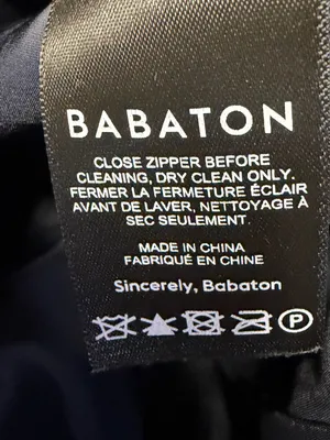 Babaton Agency Pant Wool Blend High Waist Straight Wide Leg Trouser Women 2 Navy thumbnail 9