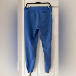 Figs Zamora Blue Jogger Pants Size‎ Small EUC thumbnail 3
