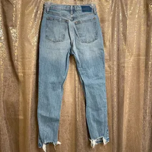 Abercrombie & Fitch The Skinny High Rise Light‎ Wash Jeans, 0/25 Short thumbnail 2