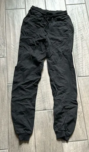 ASOS black sweatpants thumbnail 1