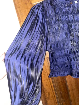 Blue Blouse Size L thumbnail 3