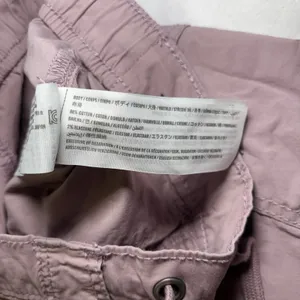 Hollister Adjustable Rise Baggy Cargo Pants Mauve Purple XS L Wide Leg Utility thumbnail 7