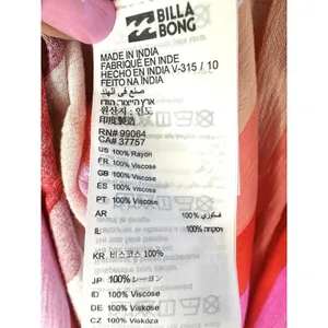 Billabong Wanna Be Around Maxi Dress XS Red Pink High Slit‎ NWT Beach Cover Up thumbnail 14