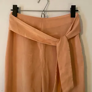 Michael Costello X Revolve Pink Silky Joanna Trouser Pants Glam High Waist XS thumbnail 4