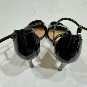 Chic Black Strappy Heels by Gacel in size 36 thumbnail 6