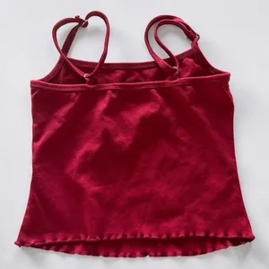 Edikted No. 7‎ Pool Ball Red Lettuce Edge Cami Top thumbnail 2