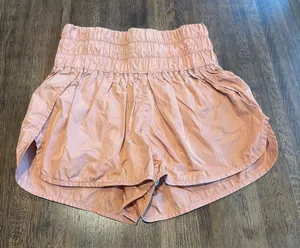 FP Movement The Way Home Shorts Light Pink - Free People Sporty - Size M thumbnail 1