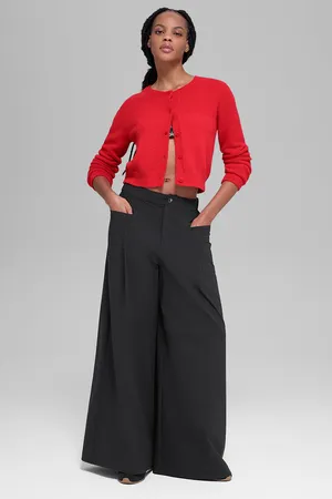 Alo yoga Main Act Wide Leg Trousers thumbnail 2